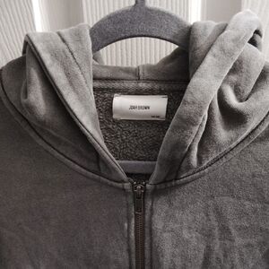 Joah Brown Zip-Up Sweater